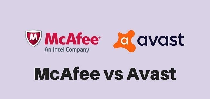 McAfee vs Avast