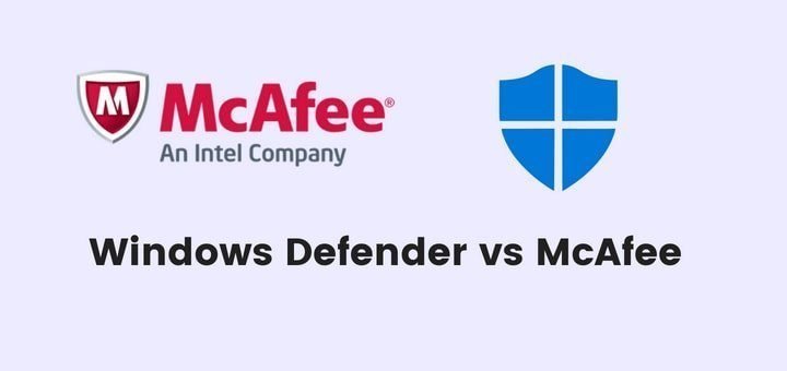 Windows Defender vs McAfee