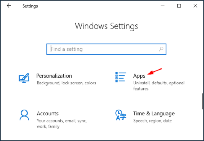open-apps-windows-settings